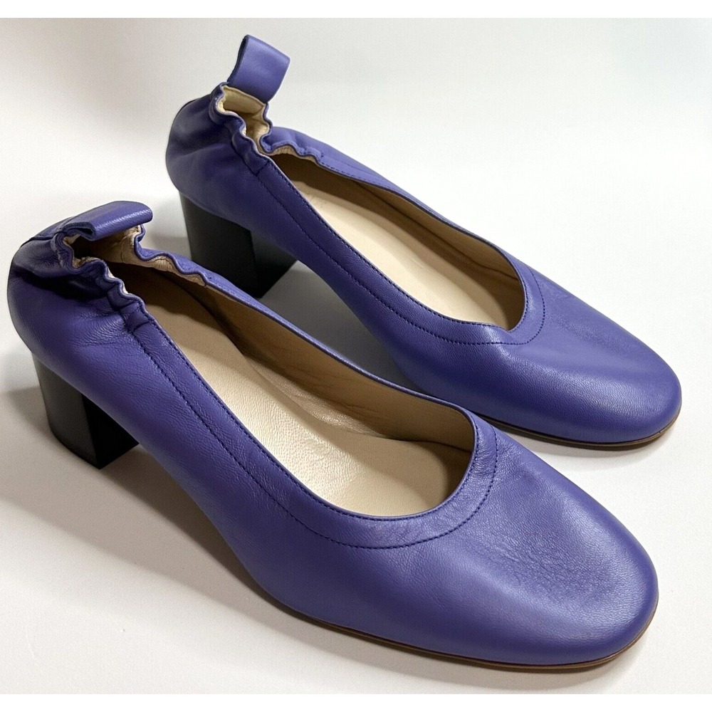 Everlane Shoes Women Size 5.5 Violet The Day Heel Pump Made In Italy